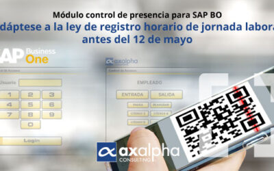 Módulo control de presencia para SAP Business One