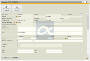 Beas Plan de control de calidad