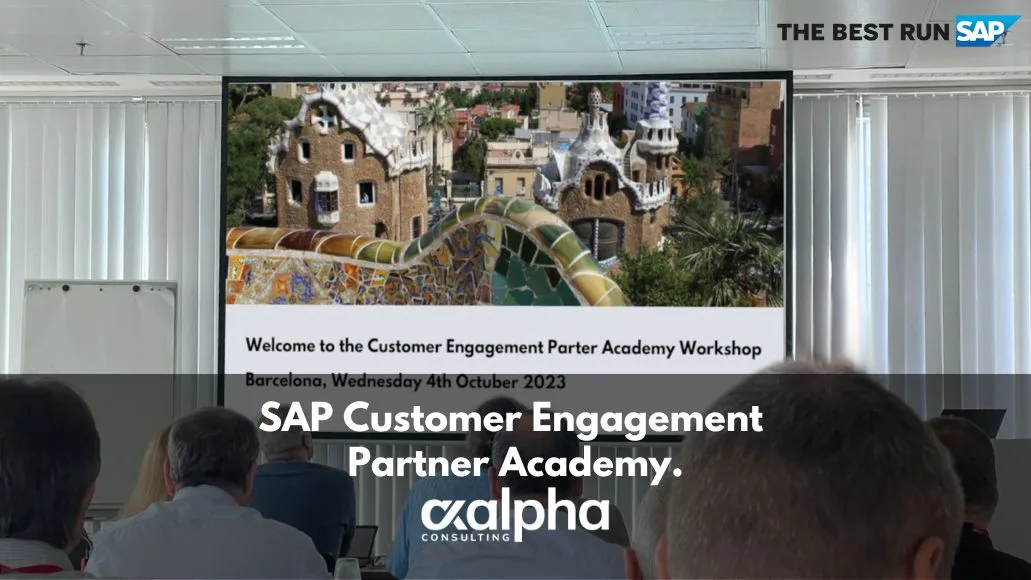 SAP Customer Engagement Partner Academy 2023
