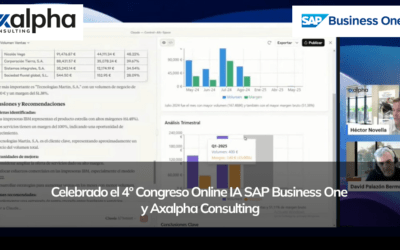 Compartimos nuestra experiencia en IA en el 4º Congreso Online de Inteligencia Artificial para SAP Business One