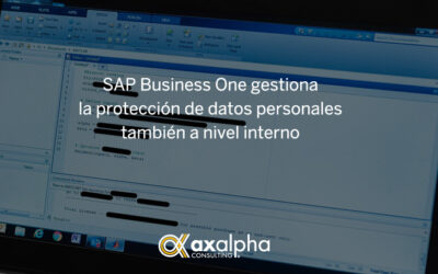 Gestión del RGPD en SAP Business One