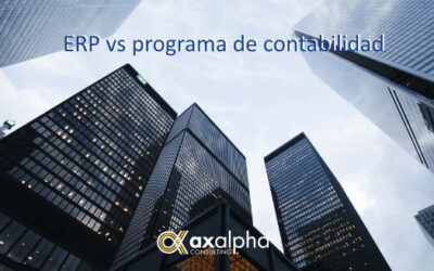 ERP vs programa de contabilidad