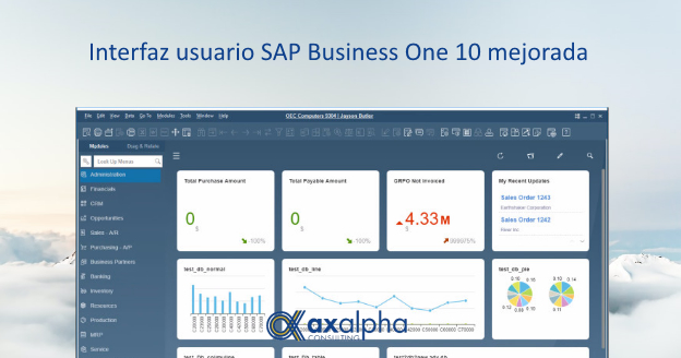 Interfaz mejorada SAP Business One