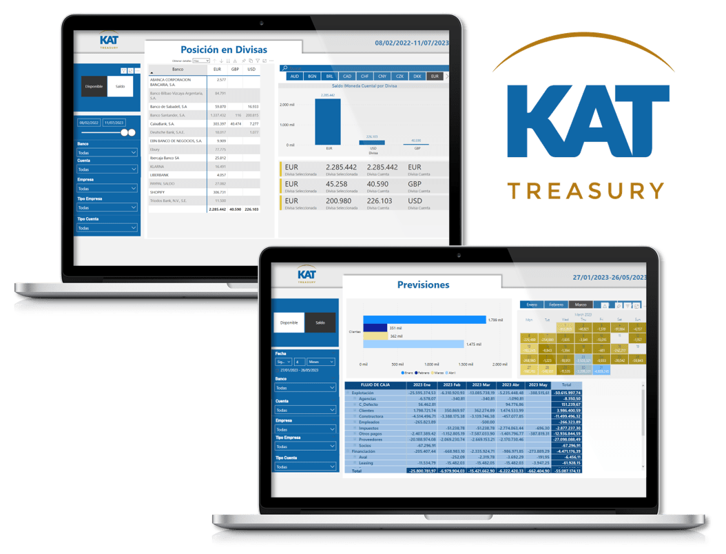 KAT Treasury interface