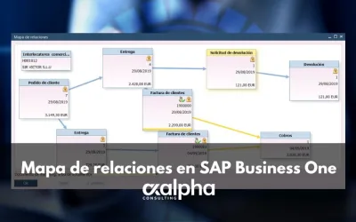 Mapa de relaciones en SAP Business One