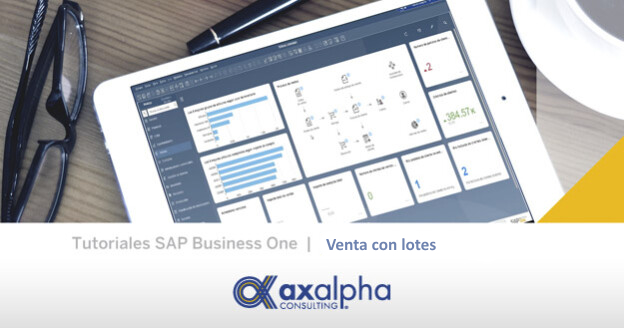 vender con lotes SAP Business One