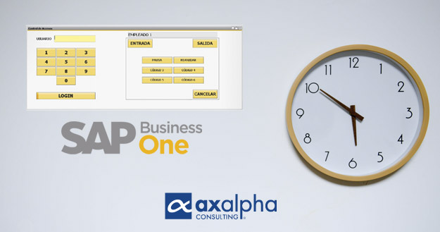 SAP Business One control horario módulo