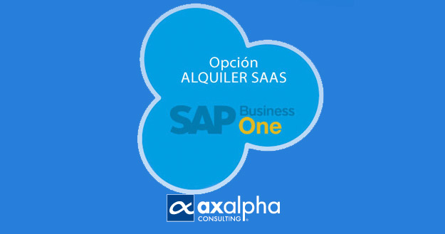 SAP Business One opción Alquiler