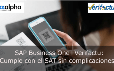 SAP Business One + Verifactu: ¡Cumple con el SAT sin complicaciones!